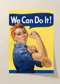 We can do it poster