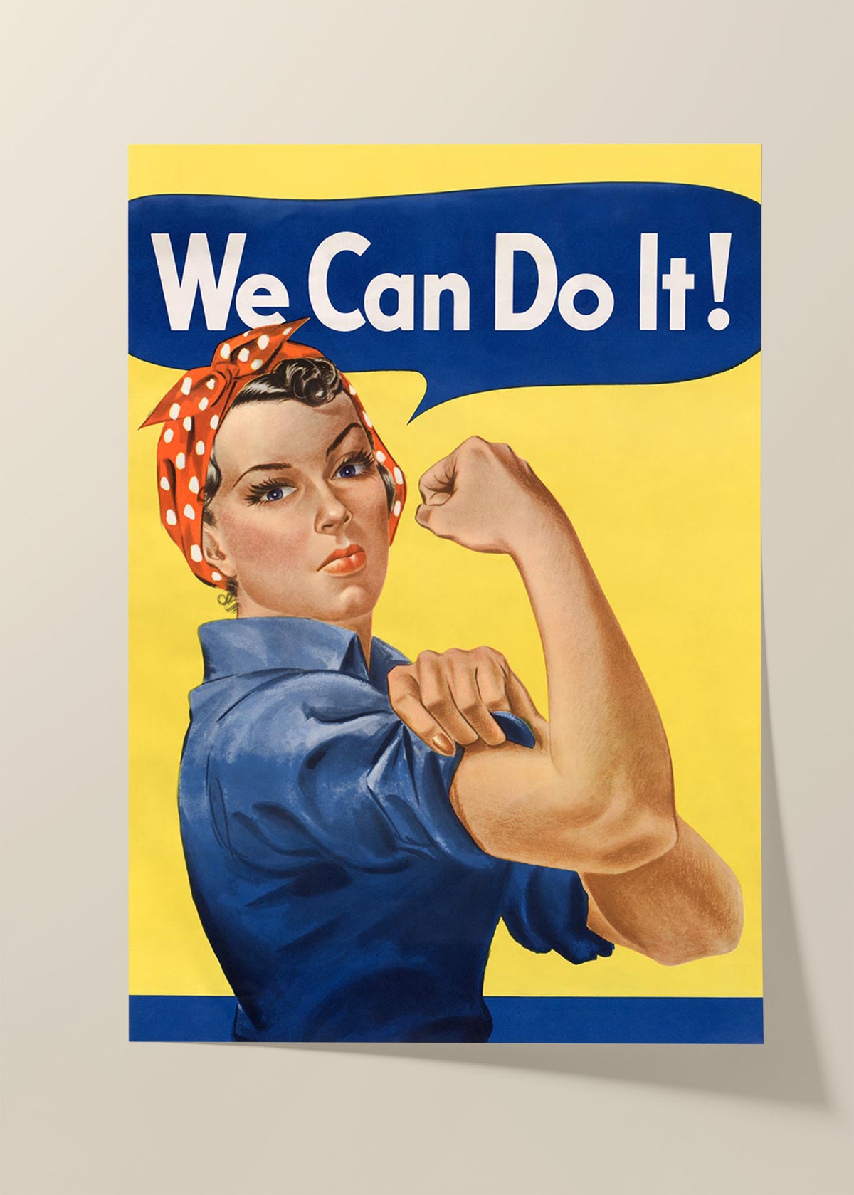 We can do it poster