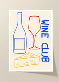 Wine club poster