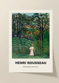 Henri Rousseau woman walking poster
