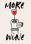 More wine poster