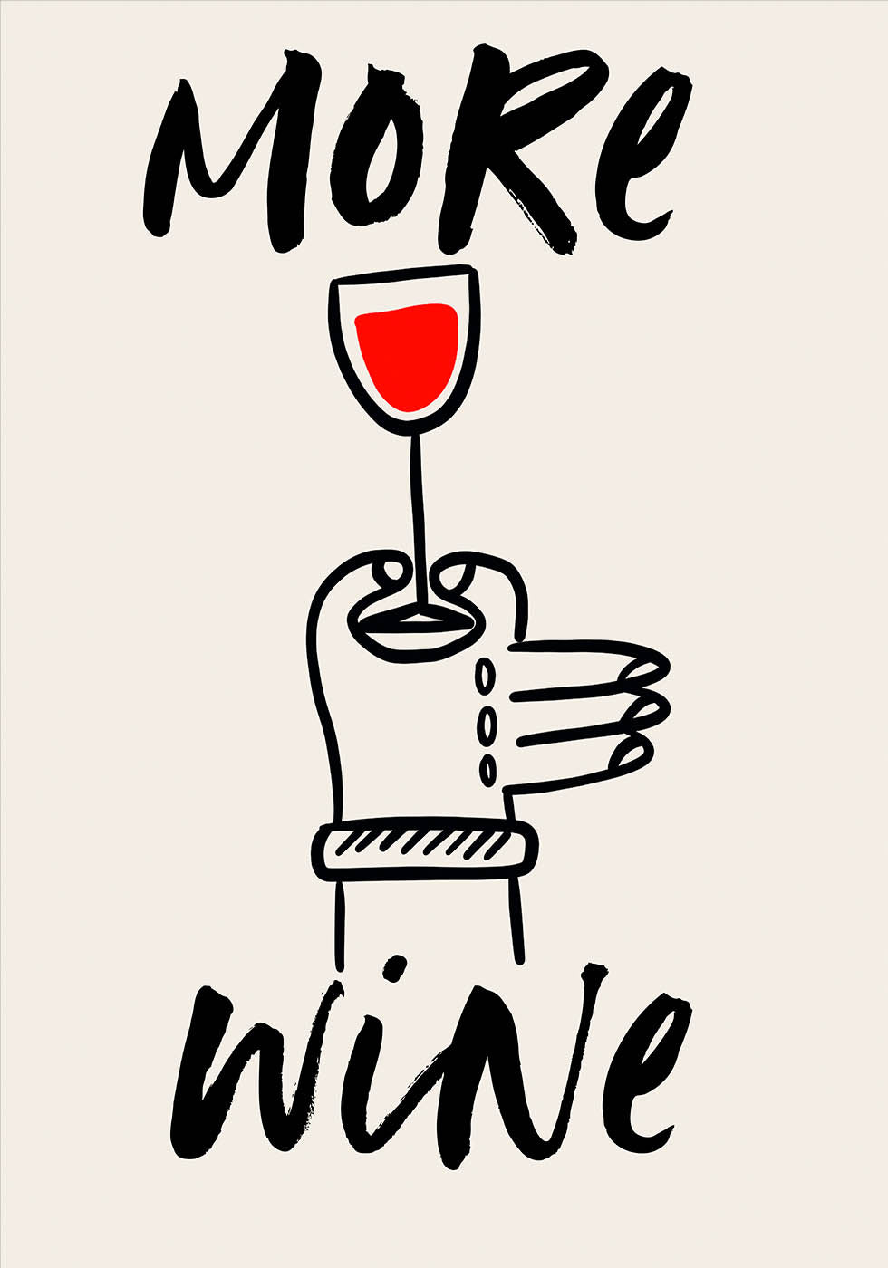 More wine poster