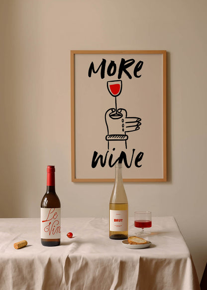 More wine poster