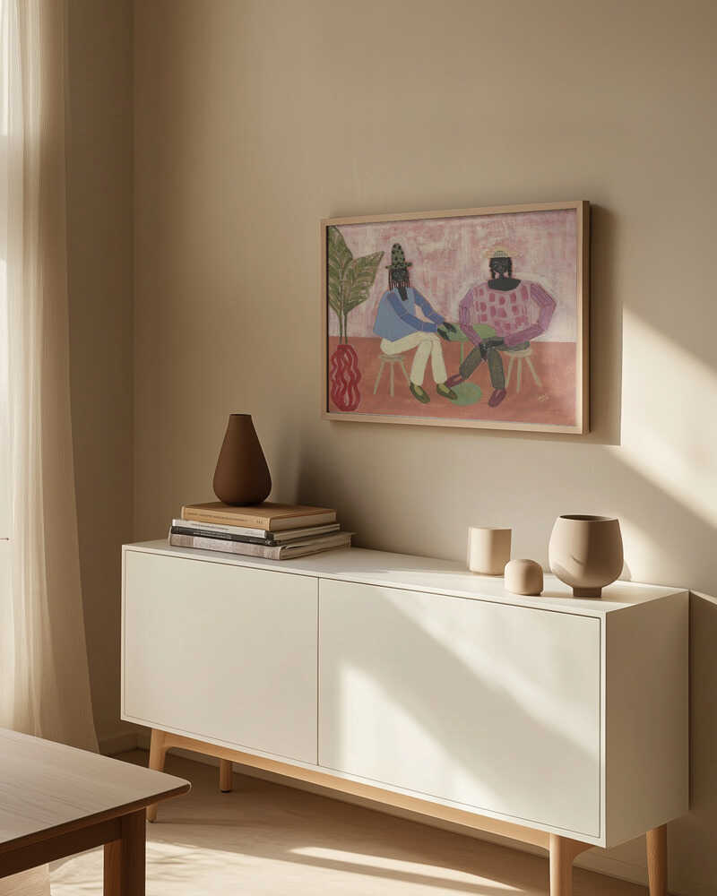 STUDIO IMO - With a Friend poster