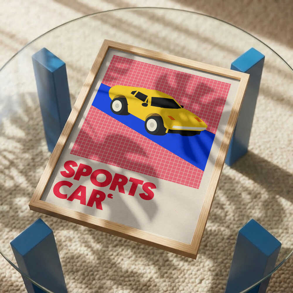 Sports Car Poster