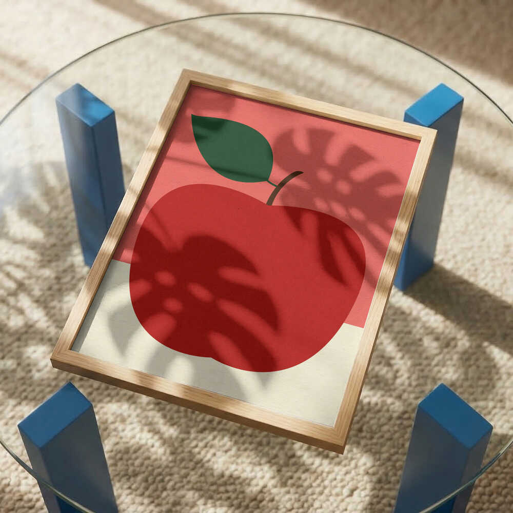 Red Apple Poster