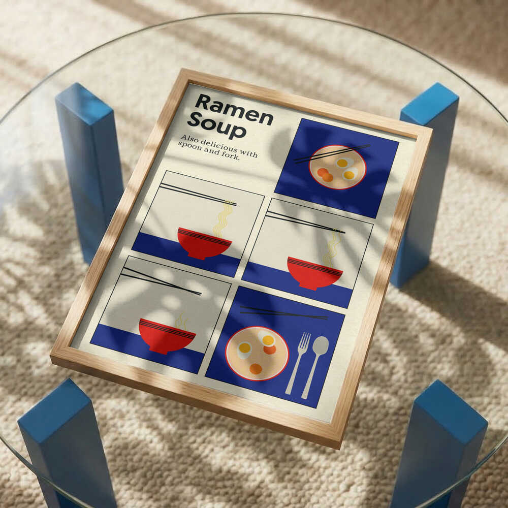 Poster Ramen Soup