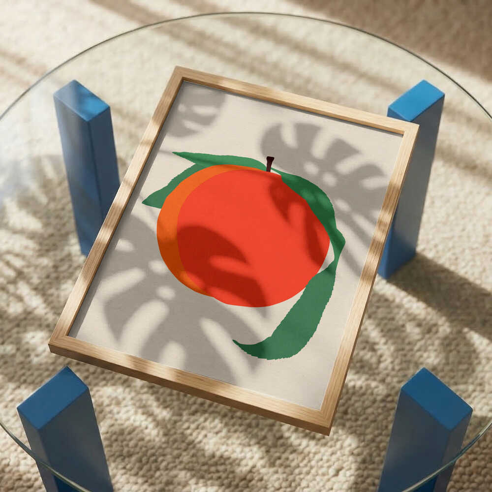 Peach Poster
