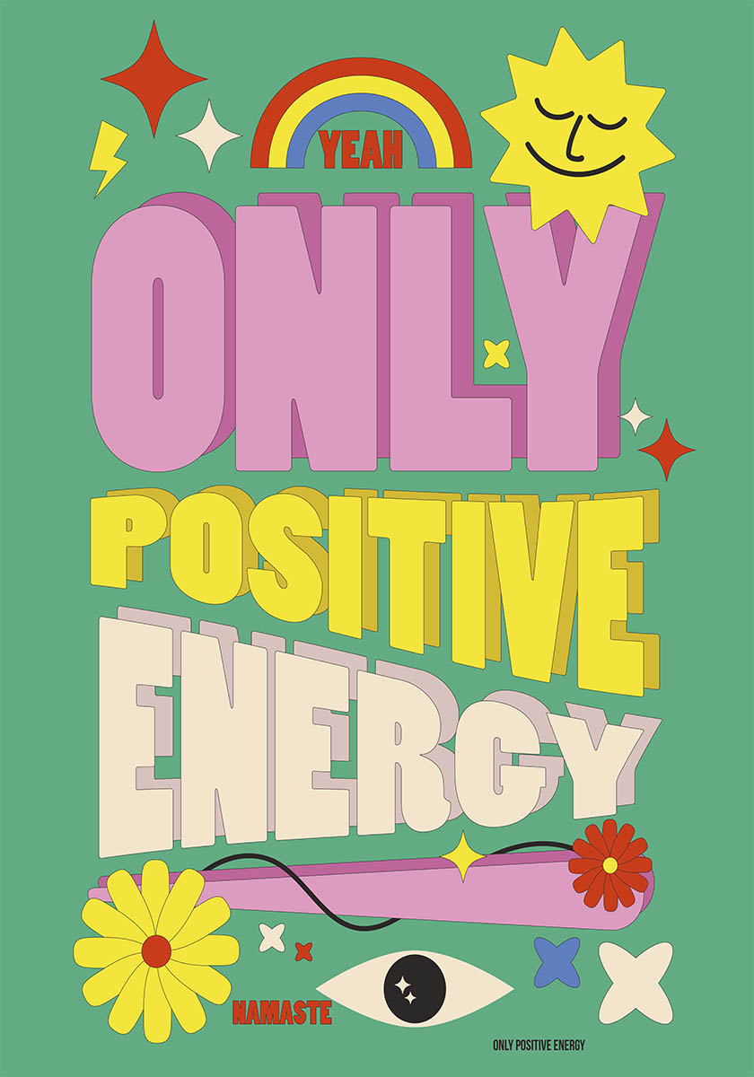 positive energy poster