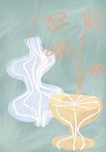 Dreamy florals poster