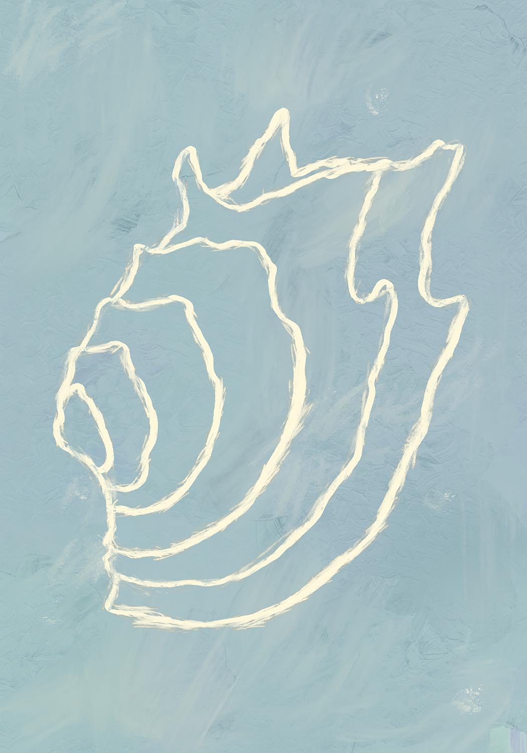 Pastal Shell Pastel Shell – Poster Wall