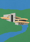 Frank Loyd Wright Falling Water Poster