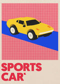 Sports Car Poster