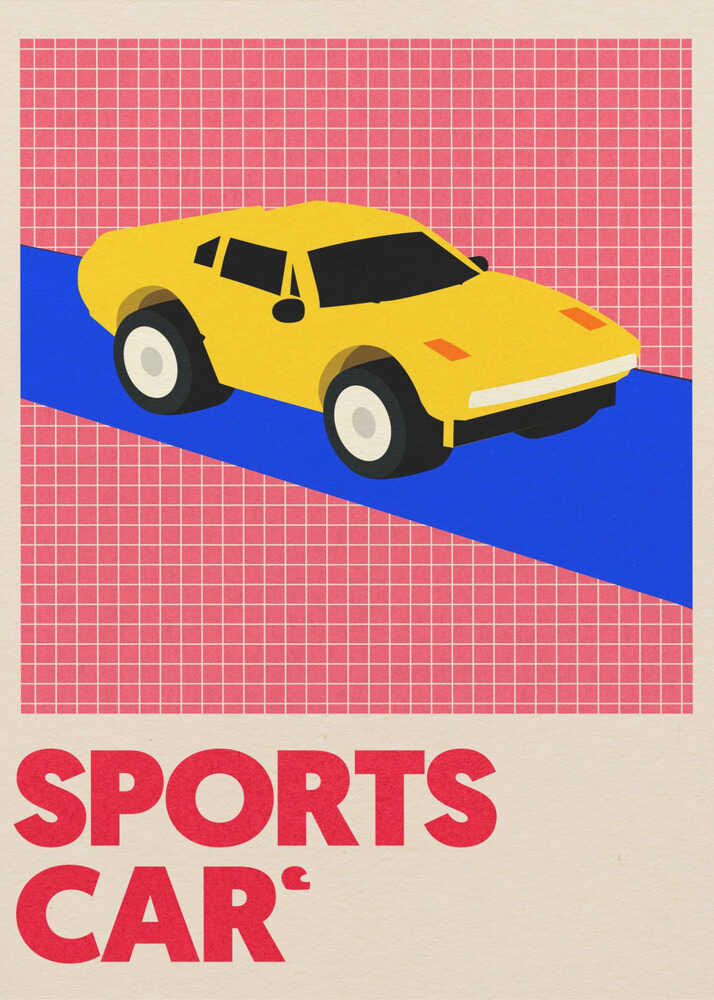 Sports Car Poster