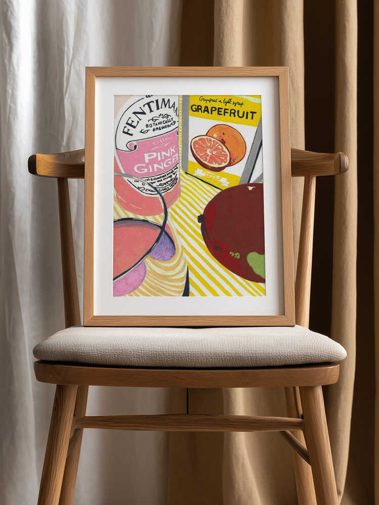 Pink Ginger and Grapefruit