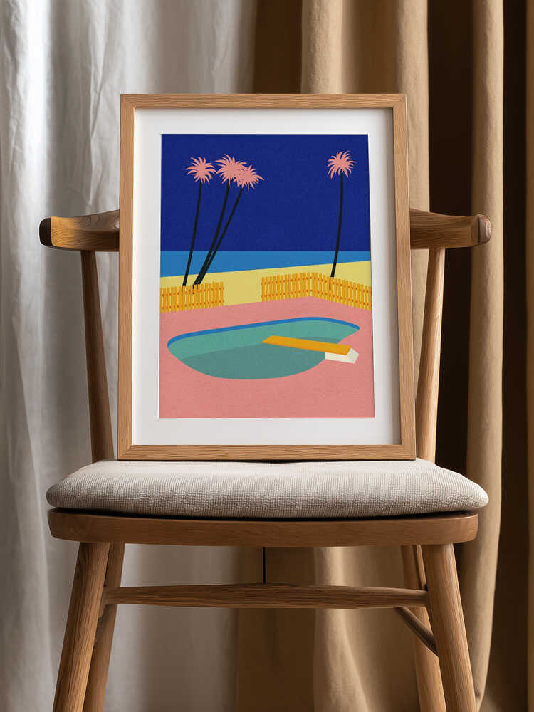 Malibu Beach Poster