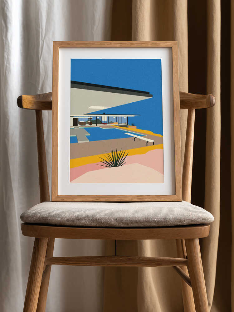 La Stahl House Poster