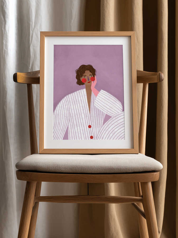 The Woman With the Pink Glove