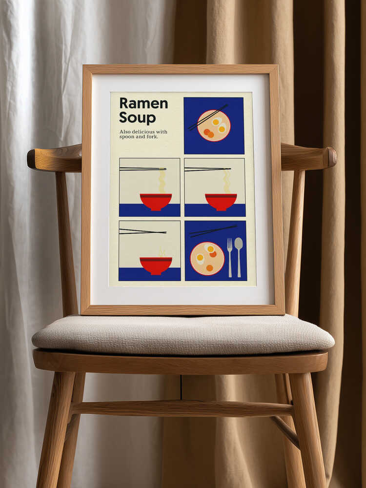 Poster Ramen Soup