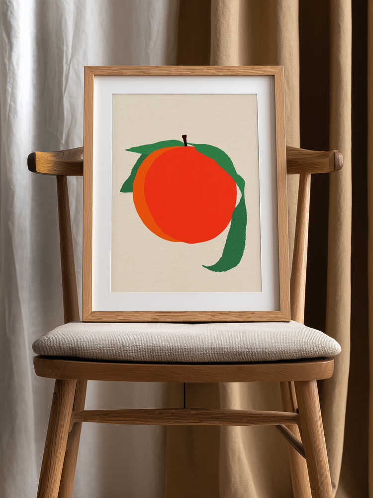 Peach Poster