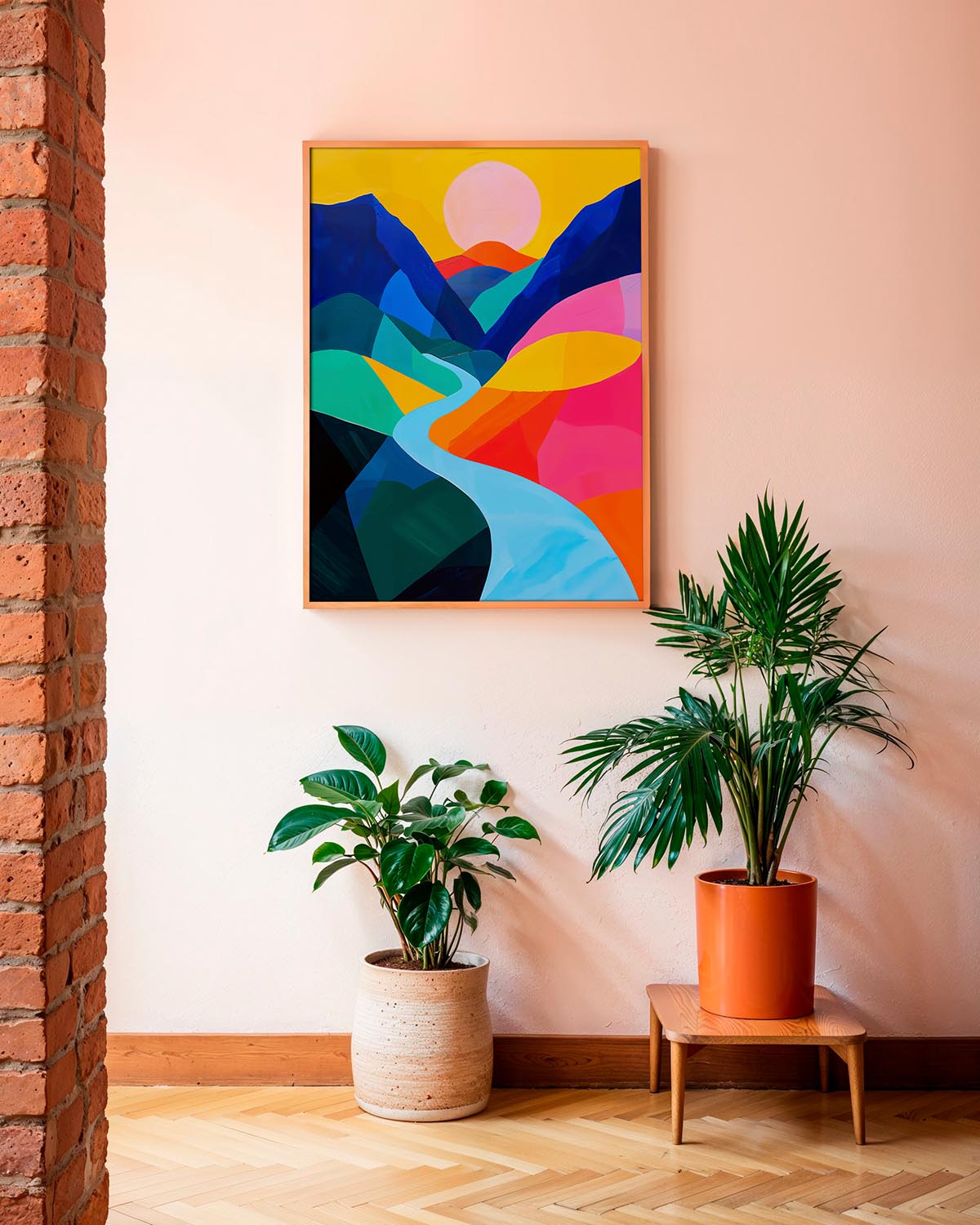 Vibrant valley poster