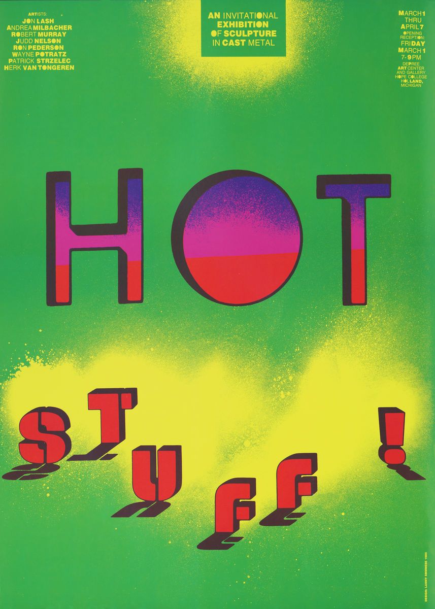 Hot stuff vintage poster | vintage print | 90s print | art poster