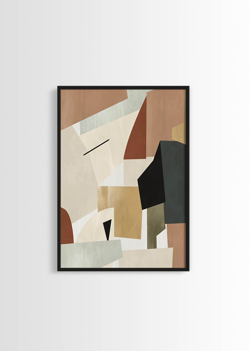 Abstract art poster
