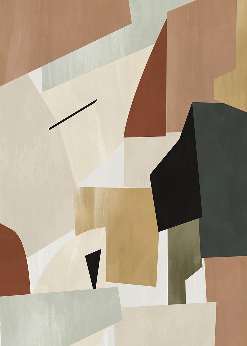 Abstract art poster