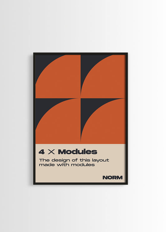 4 X modules poster