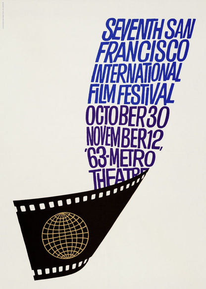 San Francisco poster | vintage poster | film festival print
