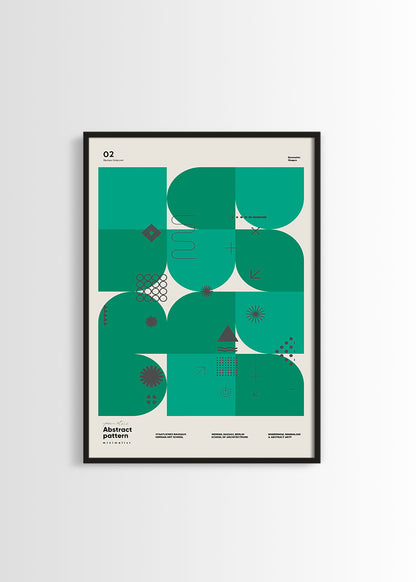 Geometric Shapes N2 poster