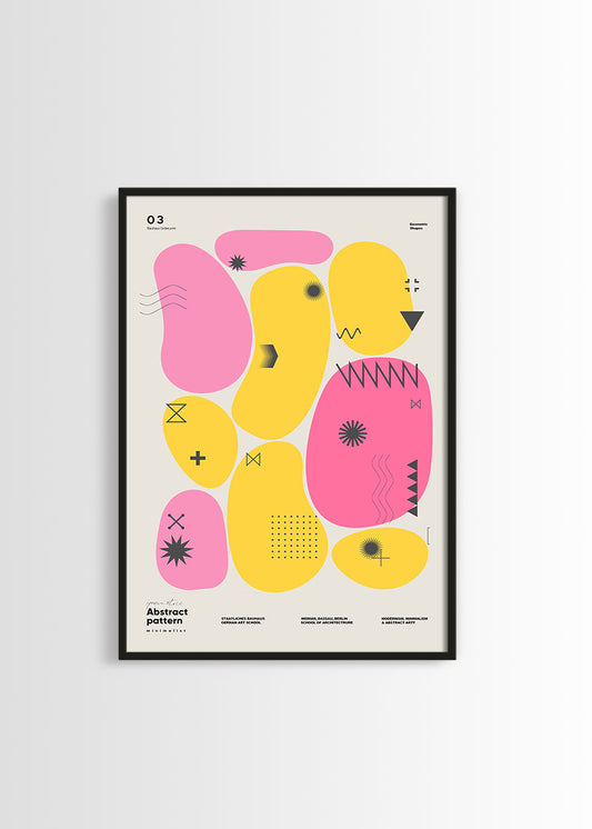 Bauhaus style poster