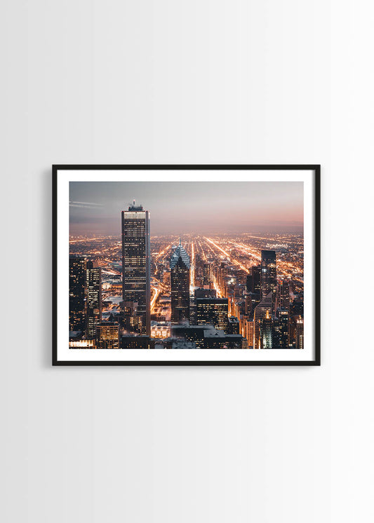 Big city lights poster
