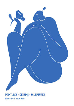 Blue III poster – Poster Wall