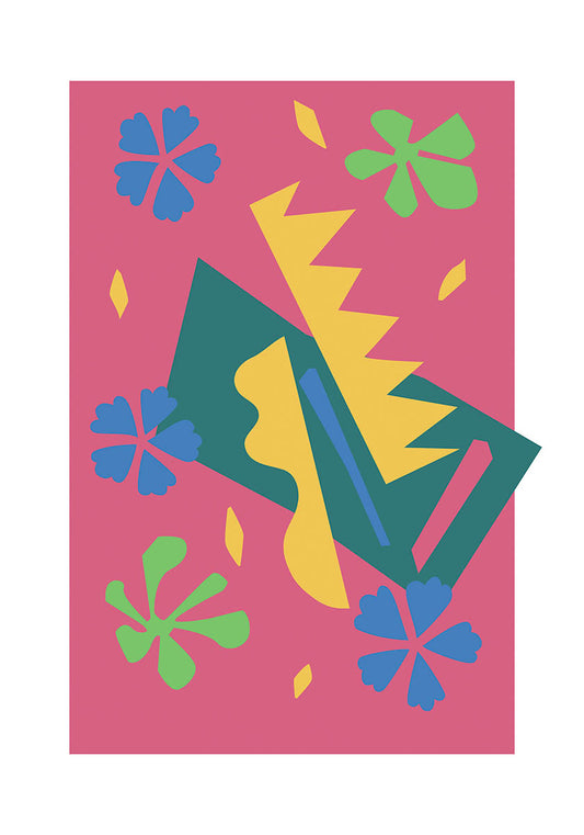 Papier découpé poster