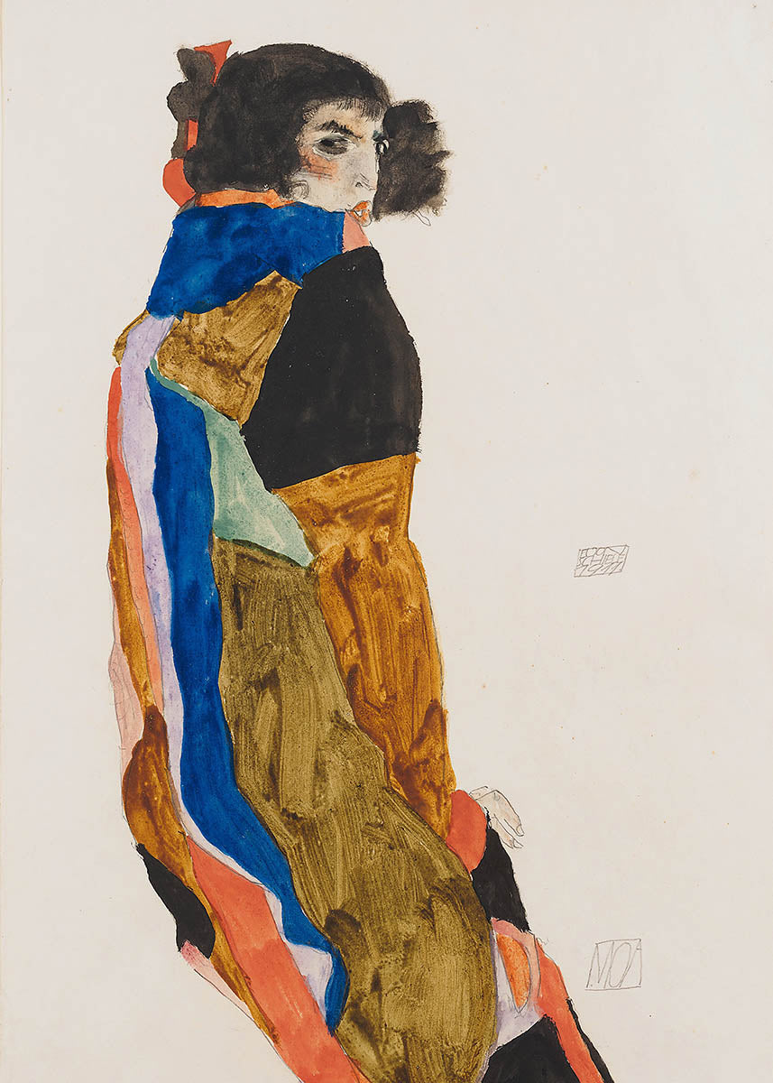 Egon Schiele Moa poster