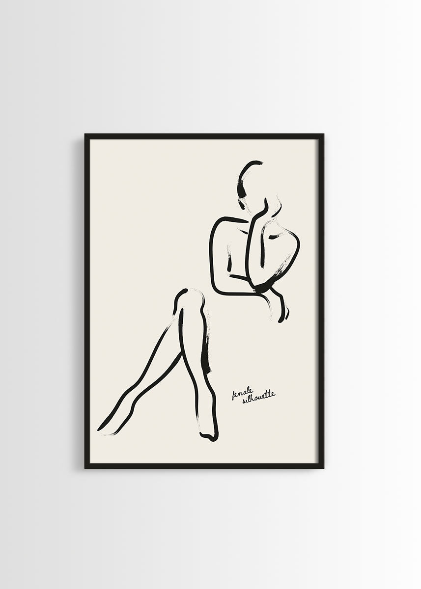 Female Silhouette poster