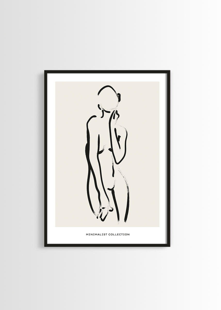 Female Silhouette II poster