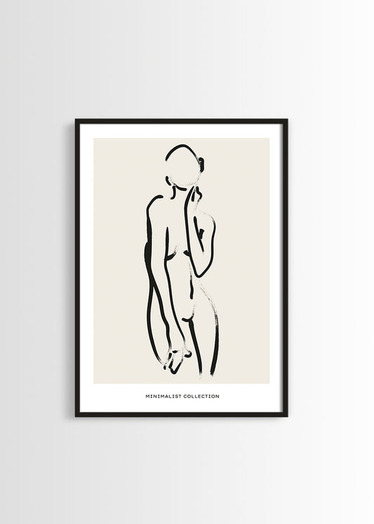 Female Silhouette II poster