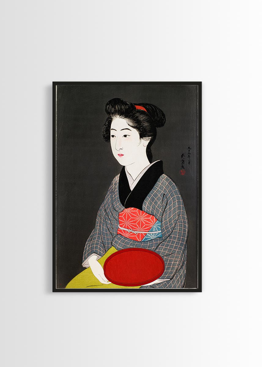 Goyō Hashiguchi vintage japanese poster