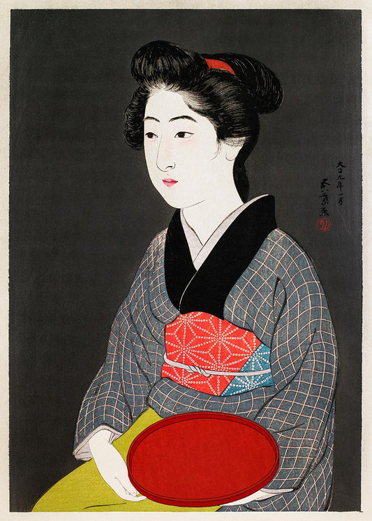 Goyō Hashiguchi vintage japanese poster