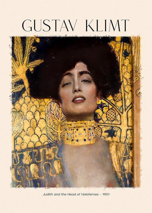 Gustav Klimt Judith poster