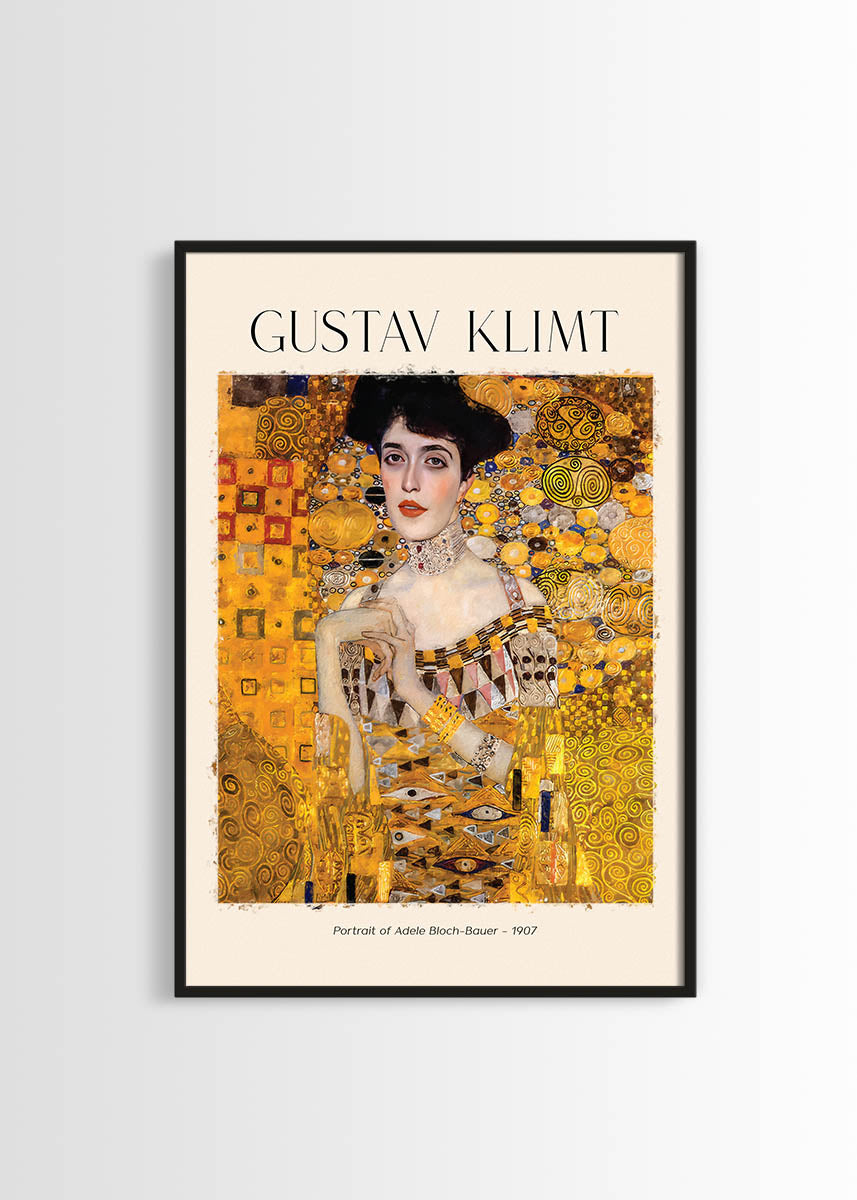 Gustav Klimt portrait of Adele portrait