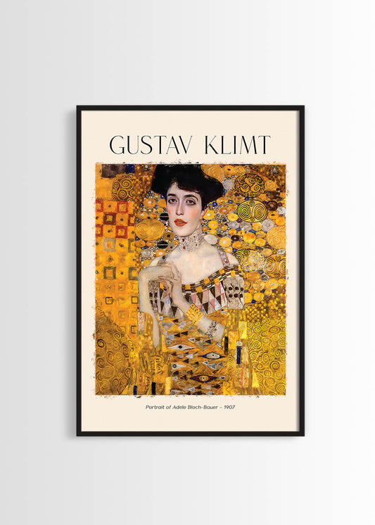 Gustav Klimt portrait of Adele portrait