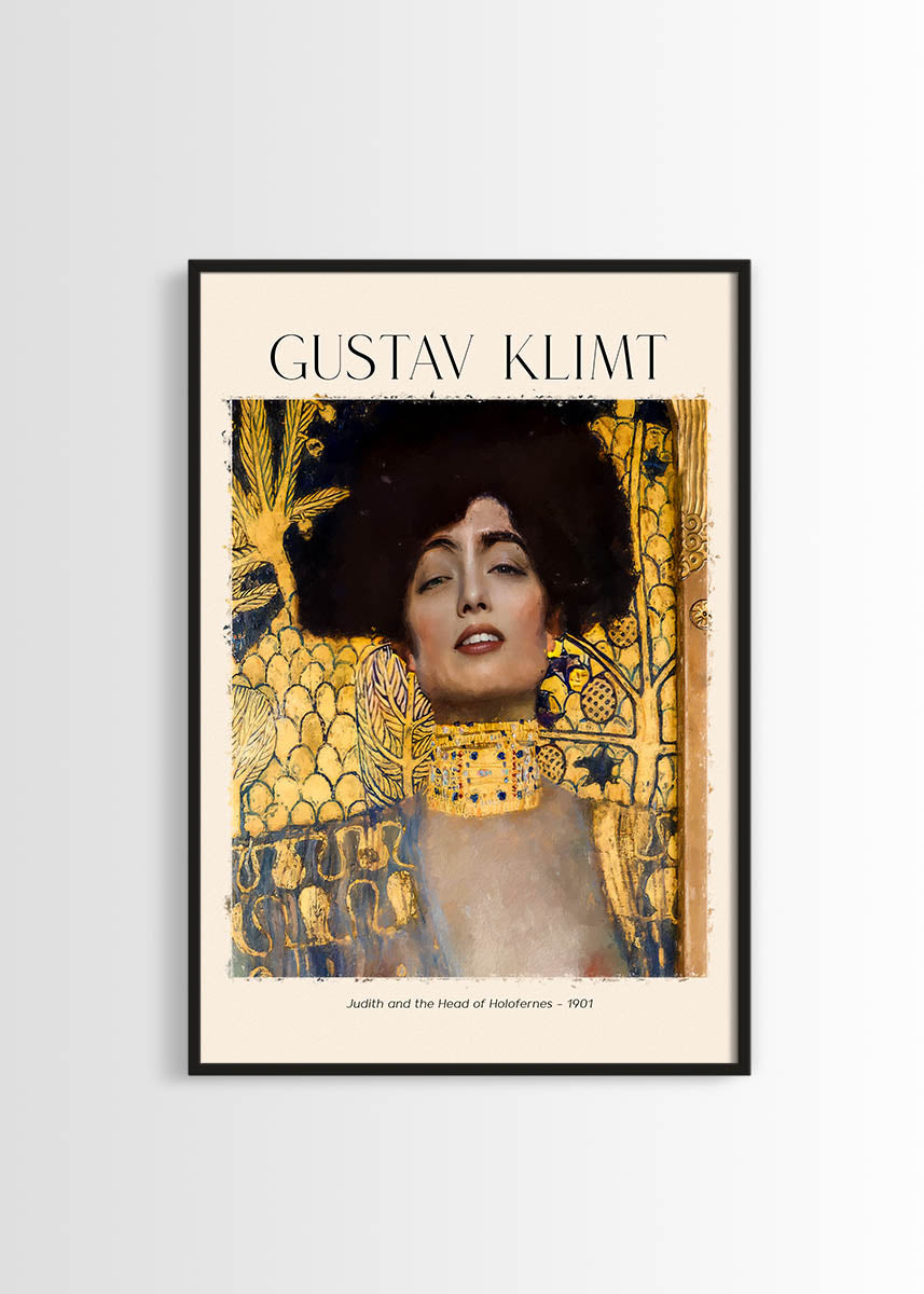 Gustav Klimt Judith poster