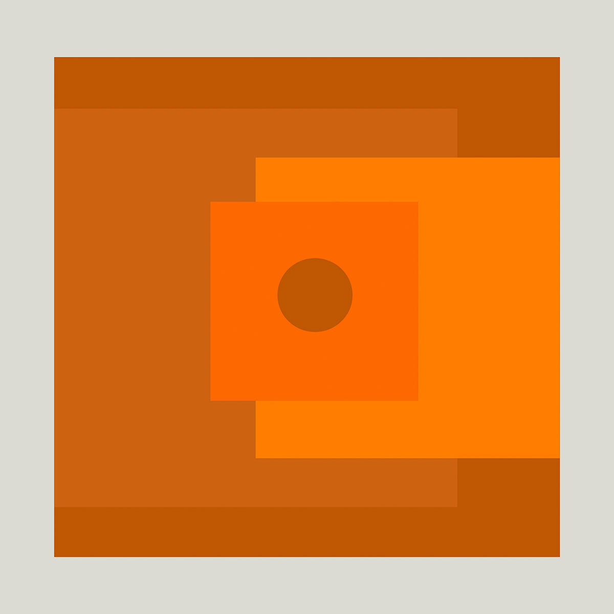 Josef Albers inspired print
