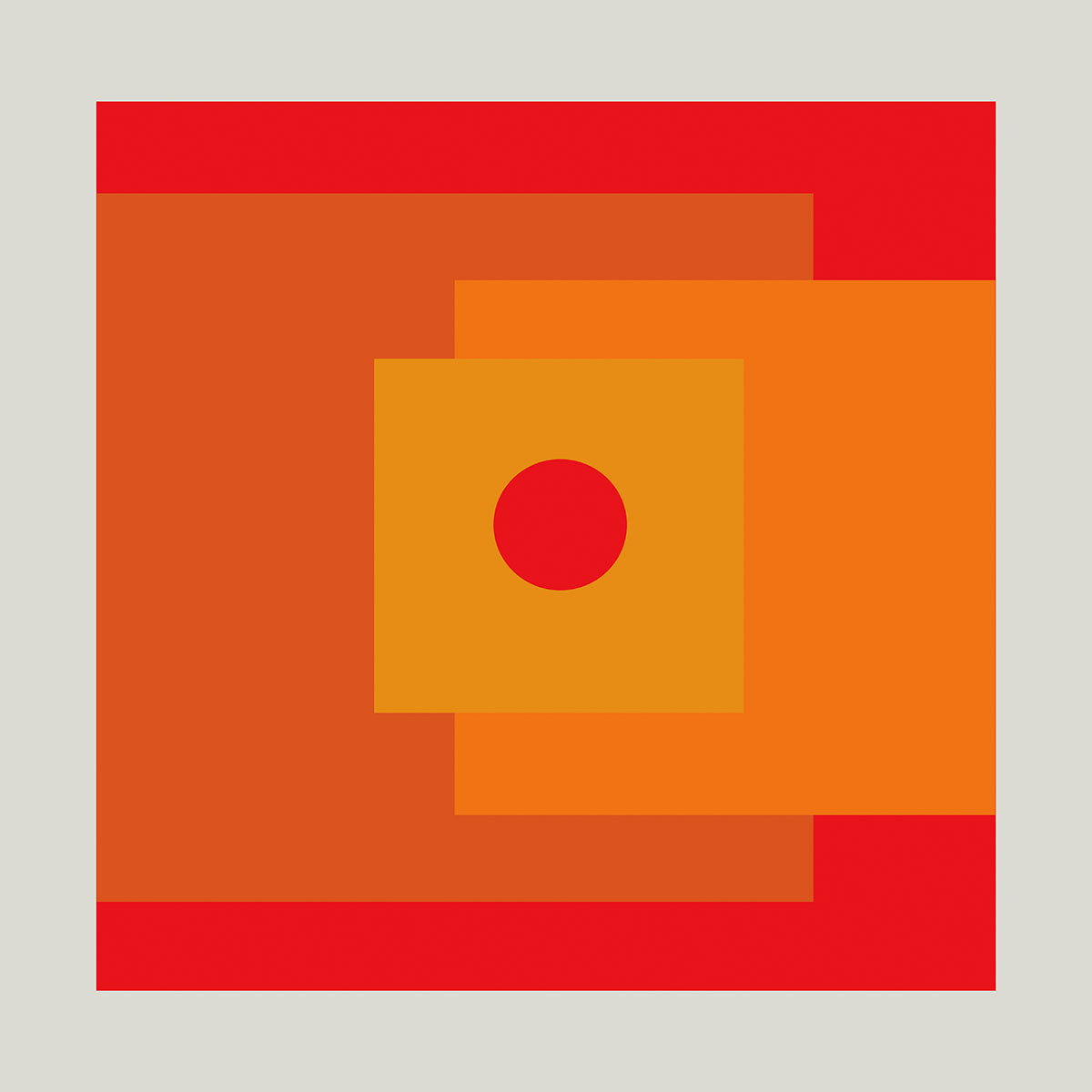 Josef Albers inspired print