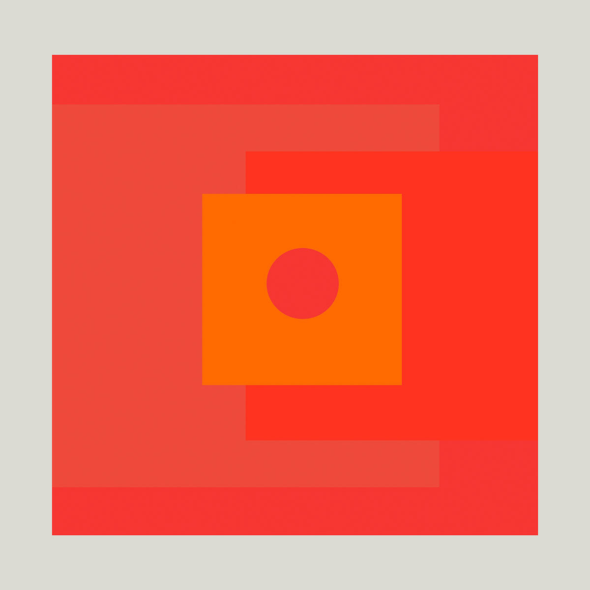 Josef Albers inspired print