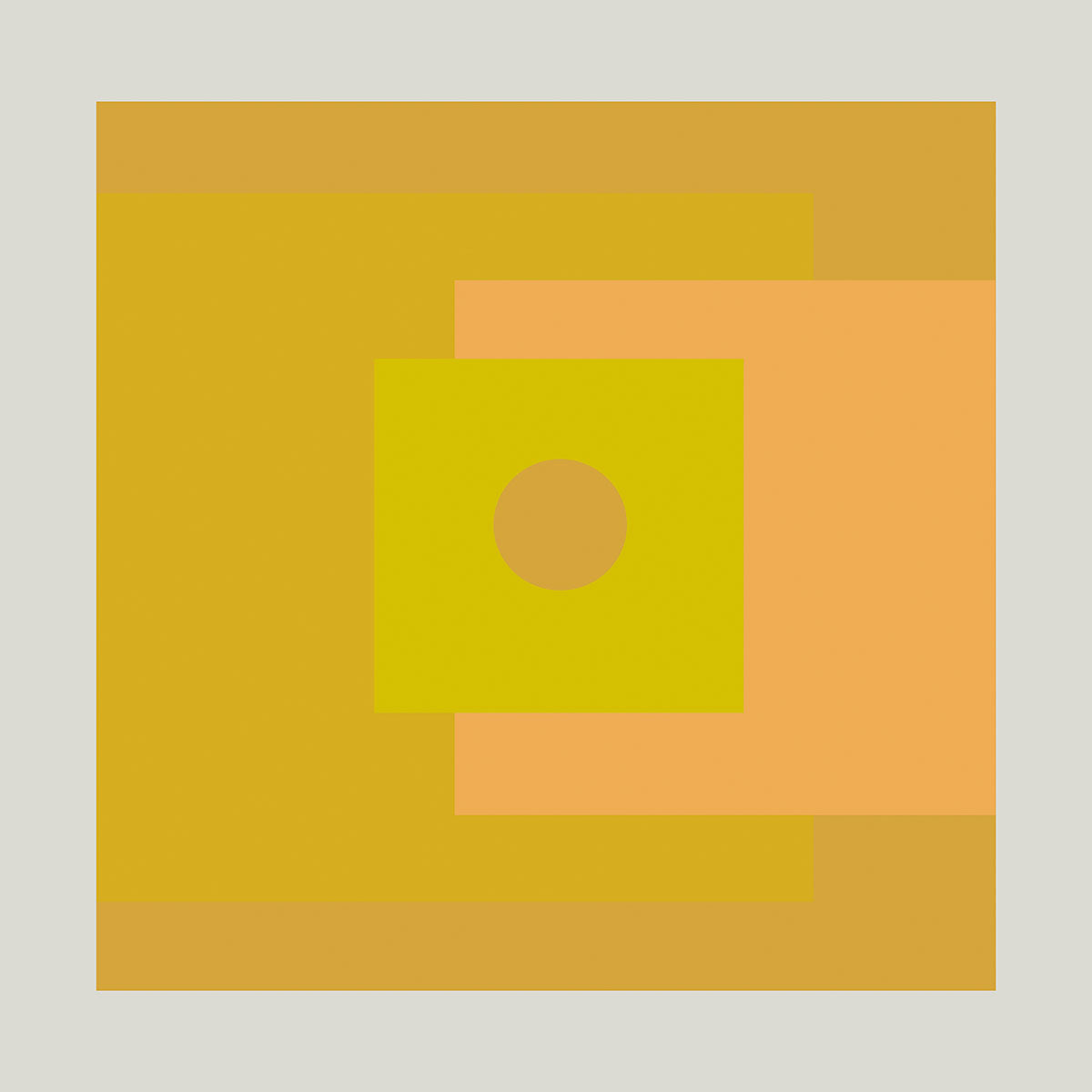 Josef Albers inspired print