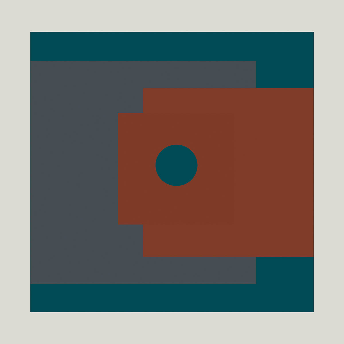 Josef Albers inspired print